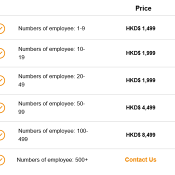 LSP Pricing Plan